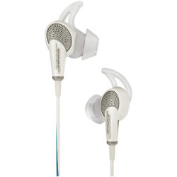 Bose® QuietComfort® Noise Cancelling® QC20 Acoustic In-Ear Headphones for iPad, iPhone and iPod White